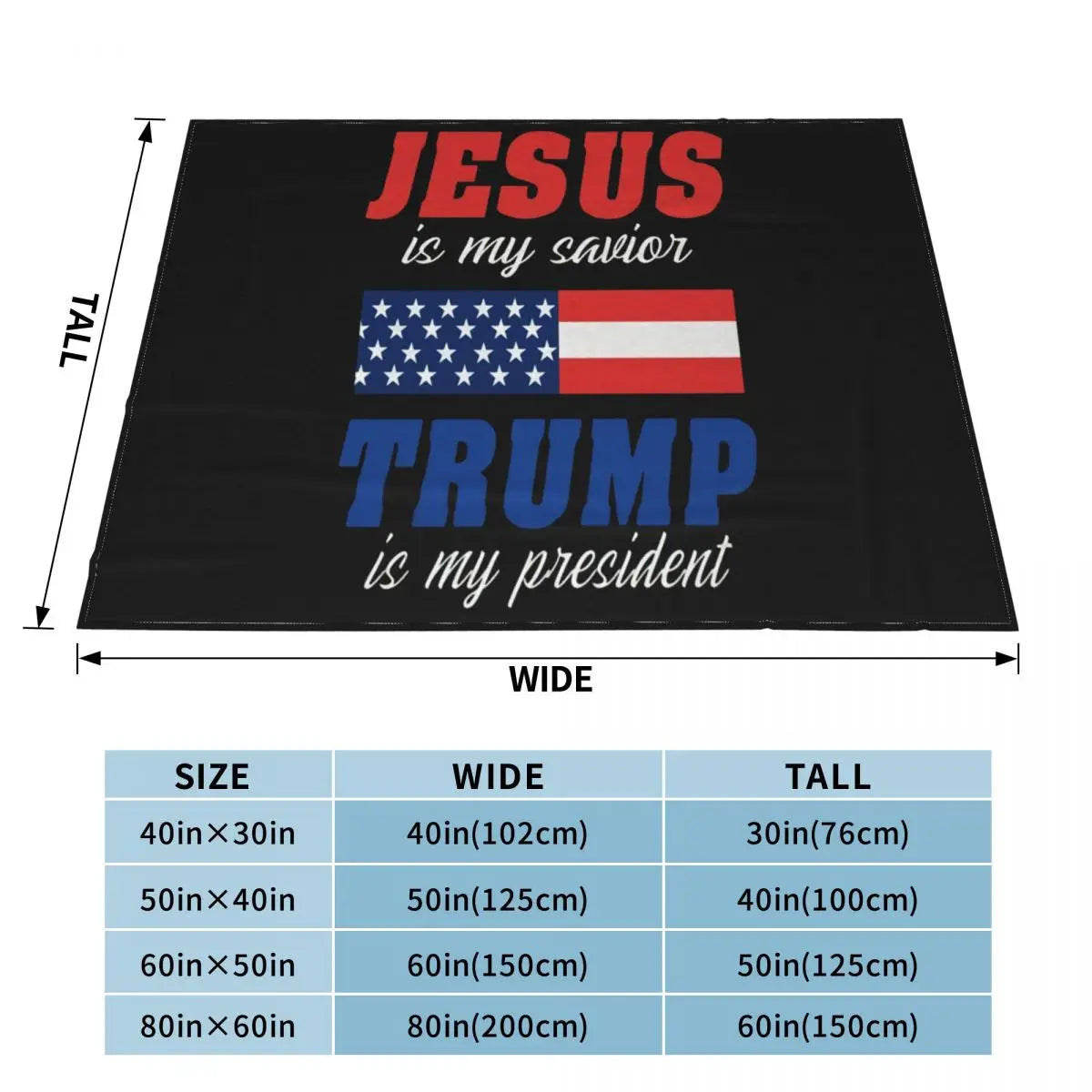 JESUS IS MY SAVIOR BLANKET