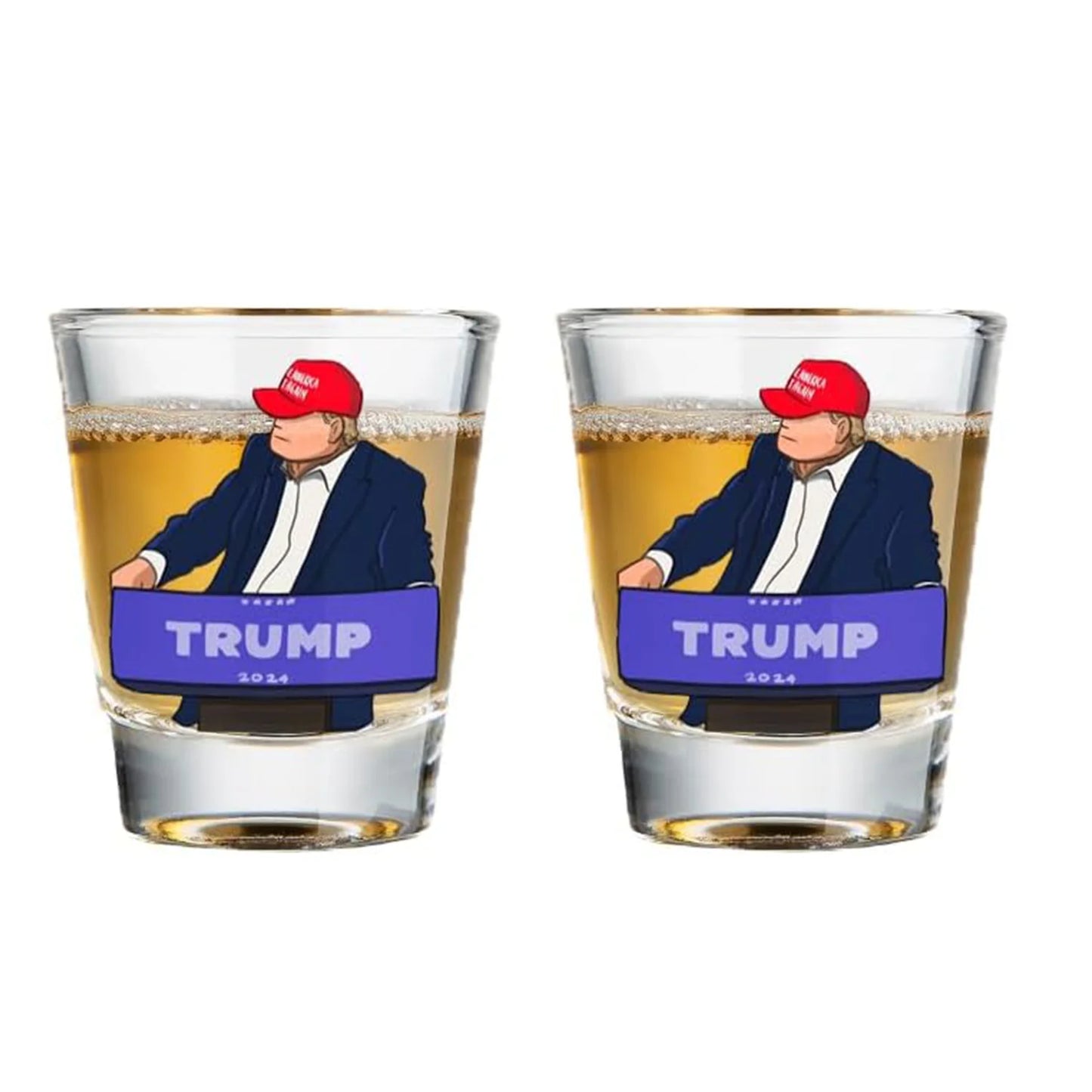 NEVER SURRENDER SHOT GLASS