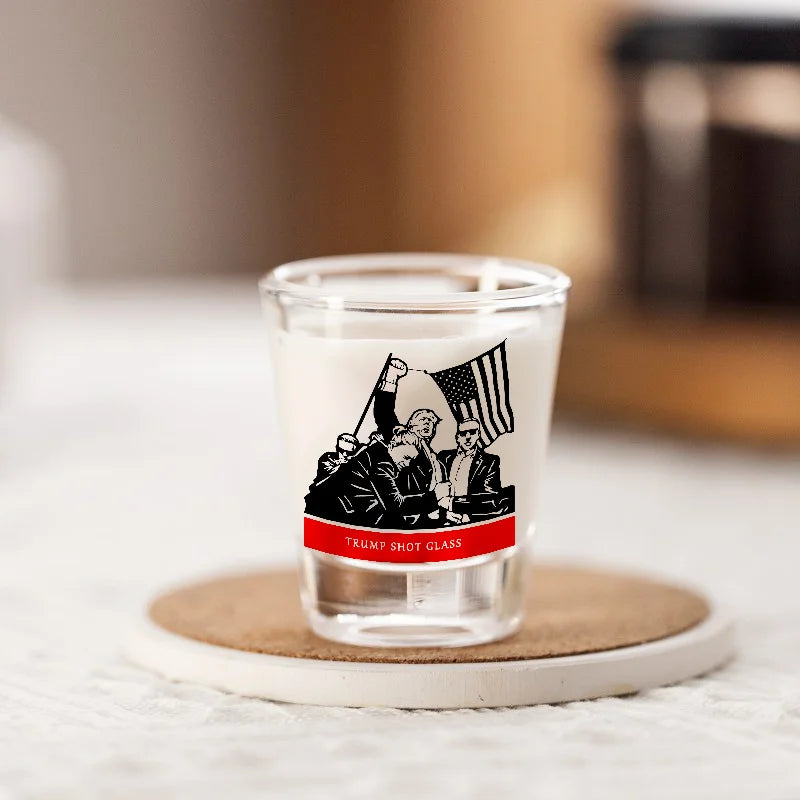 NEVER SURRENDER SHOT GLASS