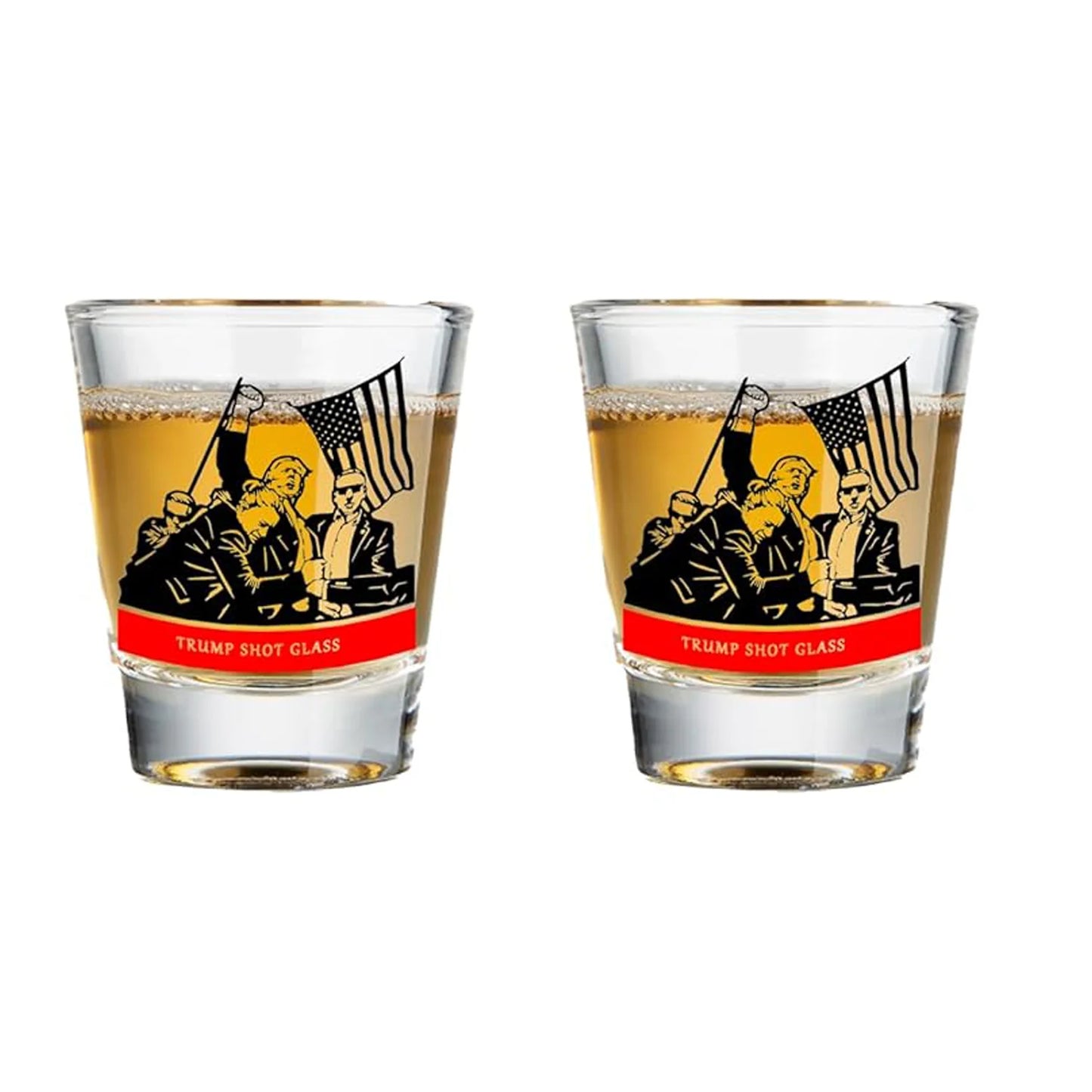 NEVER SURRENDER SHOT GLASS
